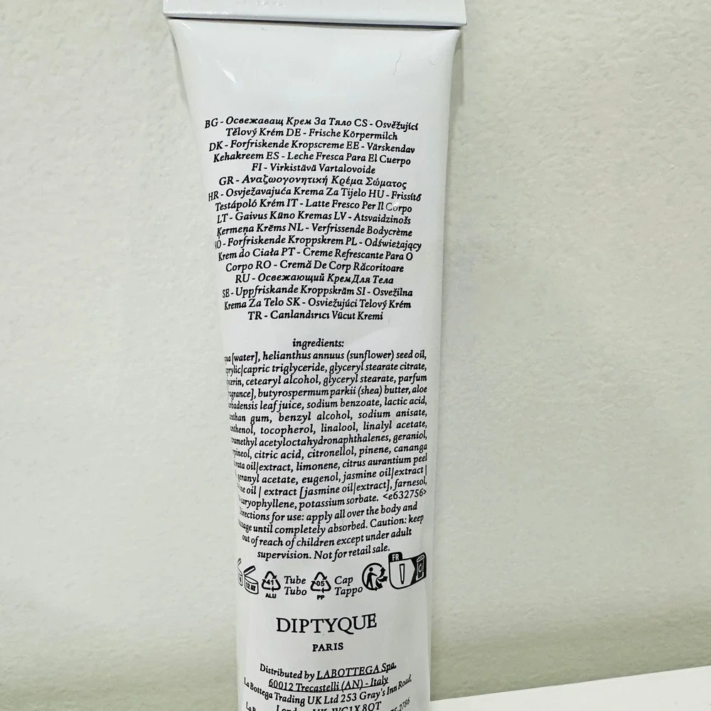 Diptique Paris Fresh Lotion for Body‎ Lait Frais 50ml 1.69oz 50mL Set of 2 New